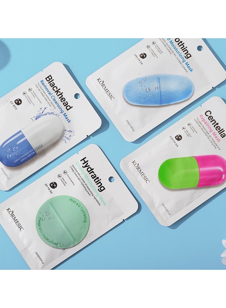 Kormesic قناع الوجه سينتيلا 25 مل-5 عبوات-مهدئ وإصلاح - Image 5