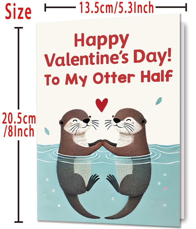 Londue Funny Valentines Day Card for Couple Wife Husband, Humorous Valentines Day Cards Gifts for Him Her Women Men - Image 4