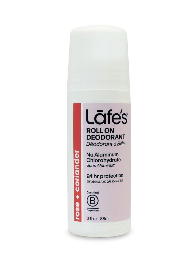 Lafe's Natural Deodorant | 3oz Roll-On Aluminum Free Natural Deodorant Variety | Cedar & Lime - Lavender & Aloe - Rose & Coriander | 3 Pack - Image 5