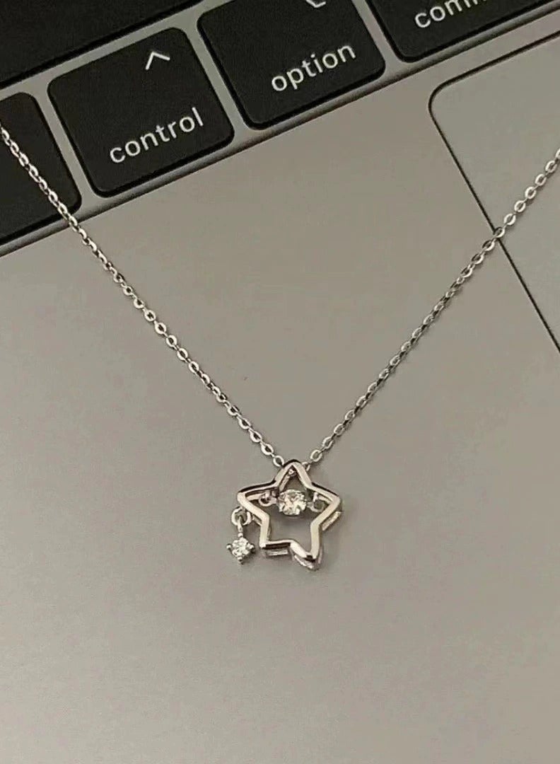 Goolsky Dancing Lucky Star Necklace for Women – Elegant Minimalist Choker, Boutique Design for Students & Besties  - Image 2