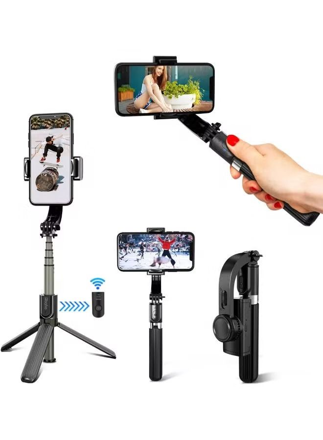 Extendable Selfie Stick Tripod Stand For iPhones Android Smartphones With LED Light And Bluetooth Remote Control - Image 1