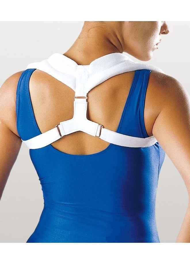 LP SUPPORT - 901 Clavicle Brace Large, White - Image 1
