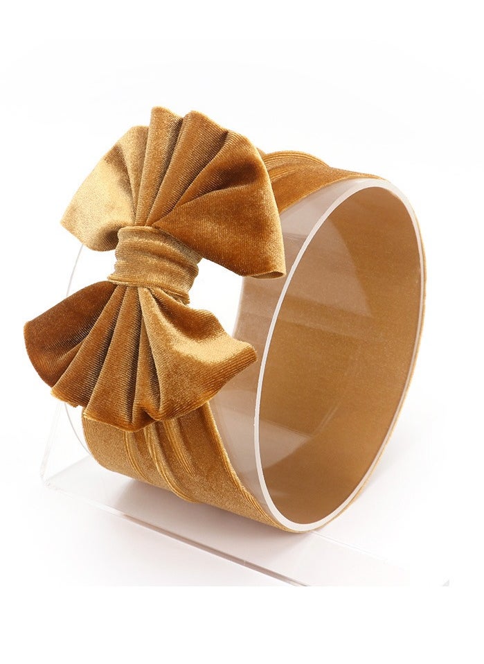 Generic - Bow Tie Children's Headband Gold - Image 1