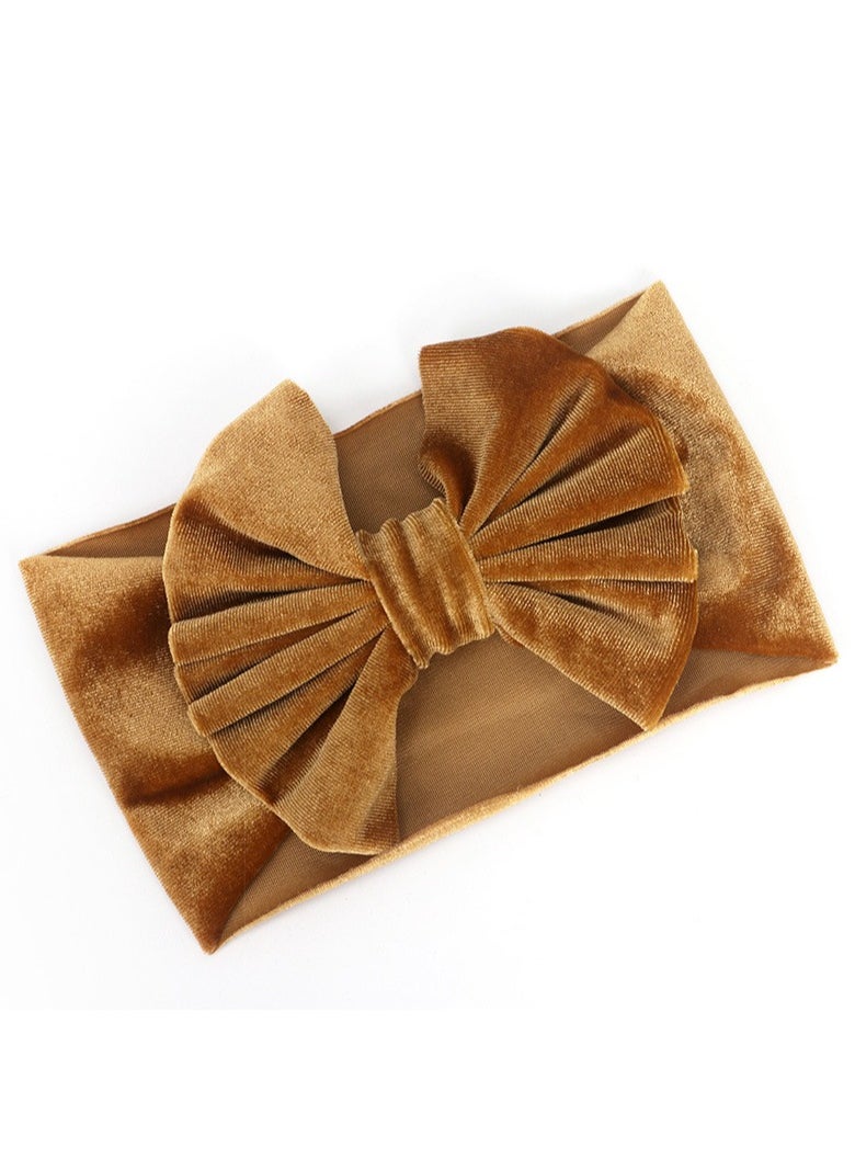 Generic - Bow Tie Children's Headband Gold - Image 1