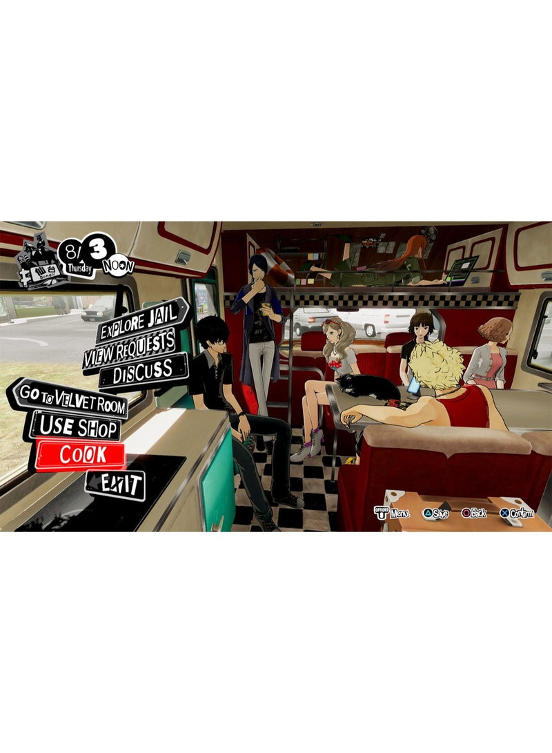ألتوس Persona 5 Strikers PS4 – عودة لصوص الأشباح في مغامرة أكشن - playstation_4_ps4 - Image 3