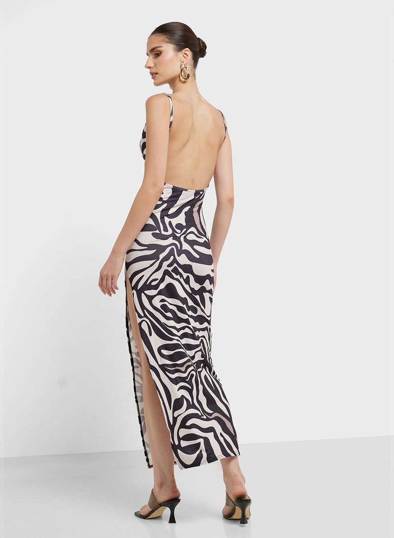 Ginger Animal Print Dress - Image 2