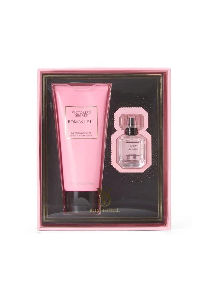 Victoria's Secret - Victoria's Secret Bombshell Mini Duo Set - 100ml Fragrance Lotion & 7.5ml Perfume - Image 1