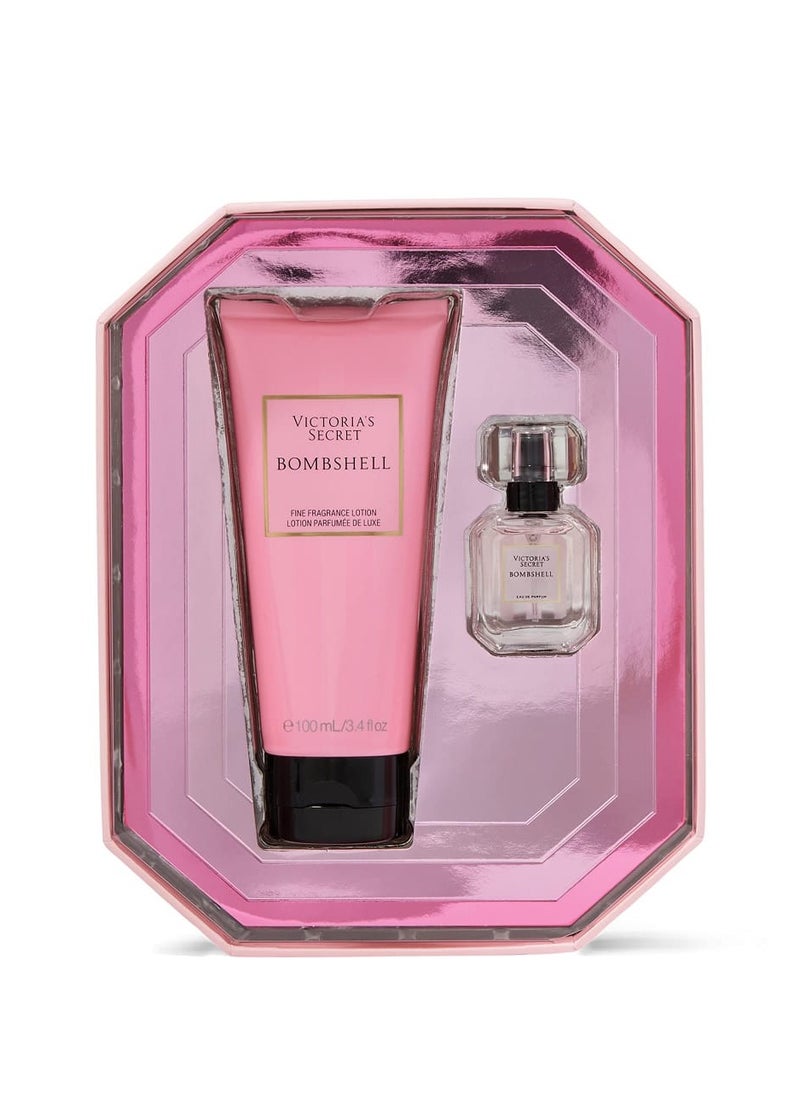 Victoria's Secret - Victoria's Secret Bombshell Mini Duo Set - 100ml Fragrance Lotion & 7.5ml Perfume - Image 1