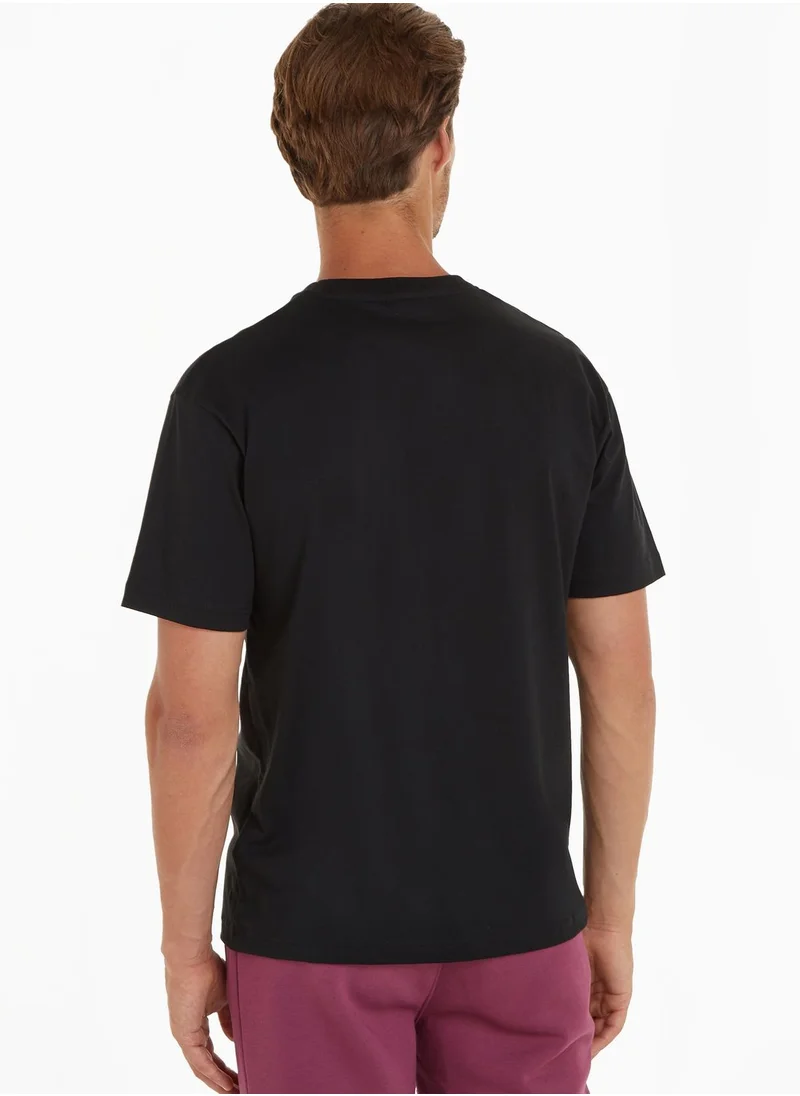 CALVIN KLEIN Logo Crew Neck T-Shirt