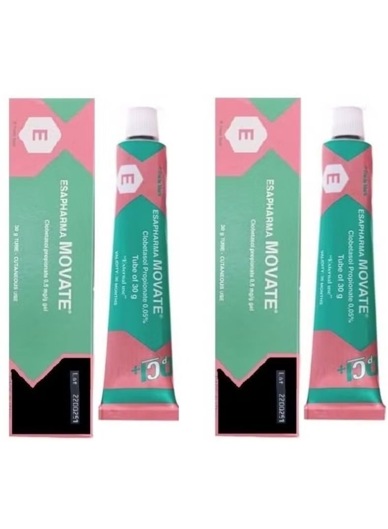 ESAPHARMA Pack of 2 Movate - 2x30 gm