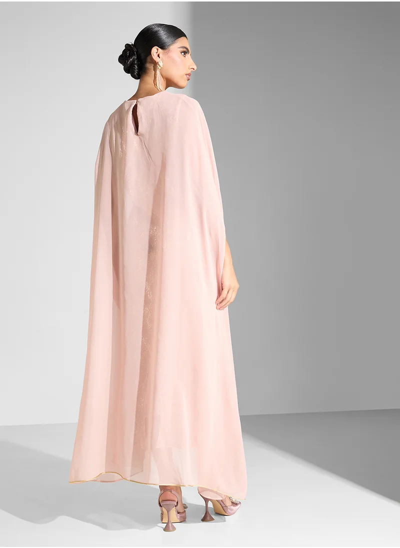 جولدن ابل Split Sleeves Maxi Dress