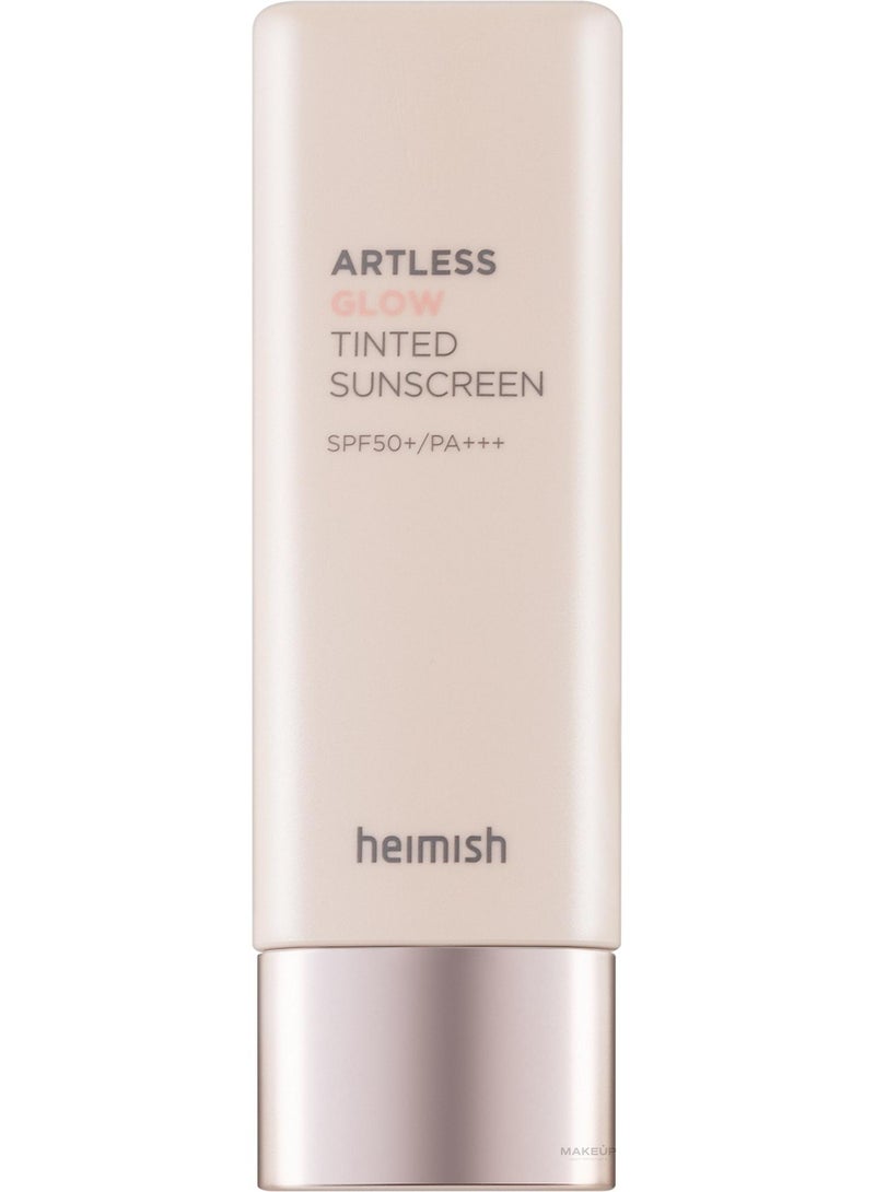 Heimish ARTLESS Glow Tinted Sunscreen SPF 50+ PA+++ - Image 1