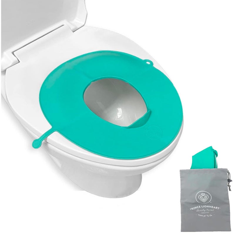 Prince Lionheart Tinkle to Go - Reusable Foldable Portable Potty Training Seat - Toilet Seat Perfect for Travel - Built-in Splash Guard, Perfect Potty Training Toilet Seat, Portable Potty for Toddlers - Image 1