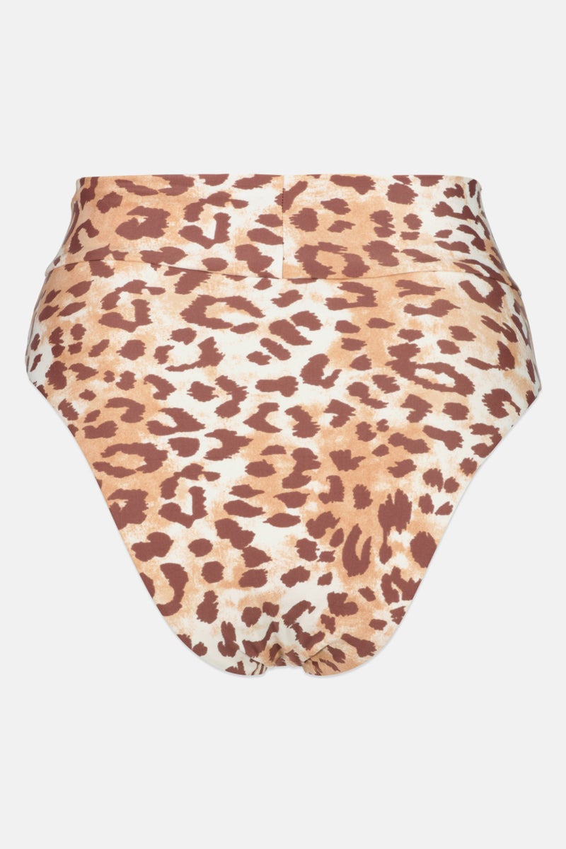 Aerie Women Animal Print Bikini Bottom, Multicolor  - Image 3