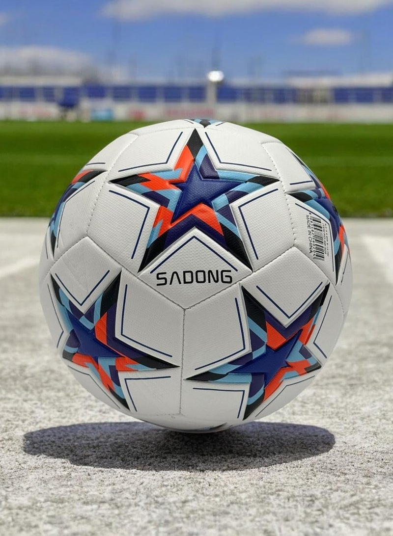 SportQ SportQ Professional Soccer Training Ball Size 5, Indoor Outdoor Soccer Training Ball for Soccer Players, Youth Soccer Fans, Training Competitions, Universal Ball  - Image 2