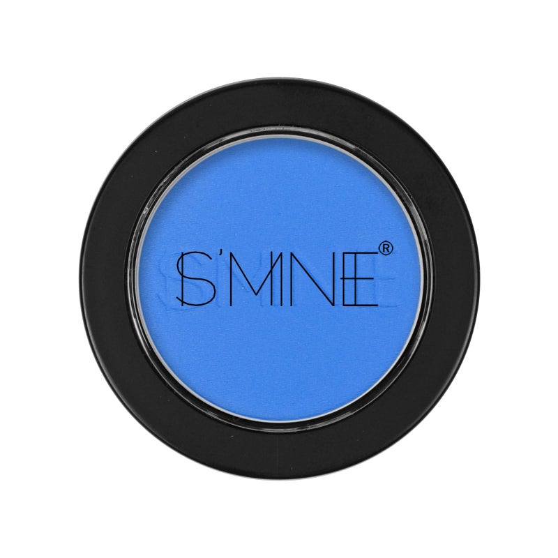 IS'MINE Single Blue Matte Eyeshadow Powder Palette High Pigment, Longwear, Intense Color Best Blue Eyeshadow - Image 3