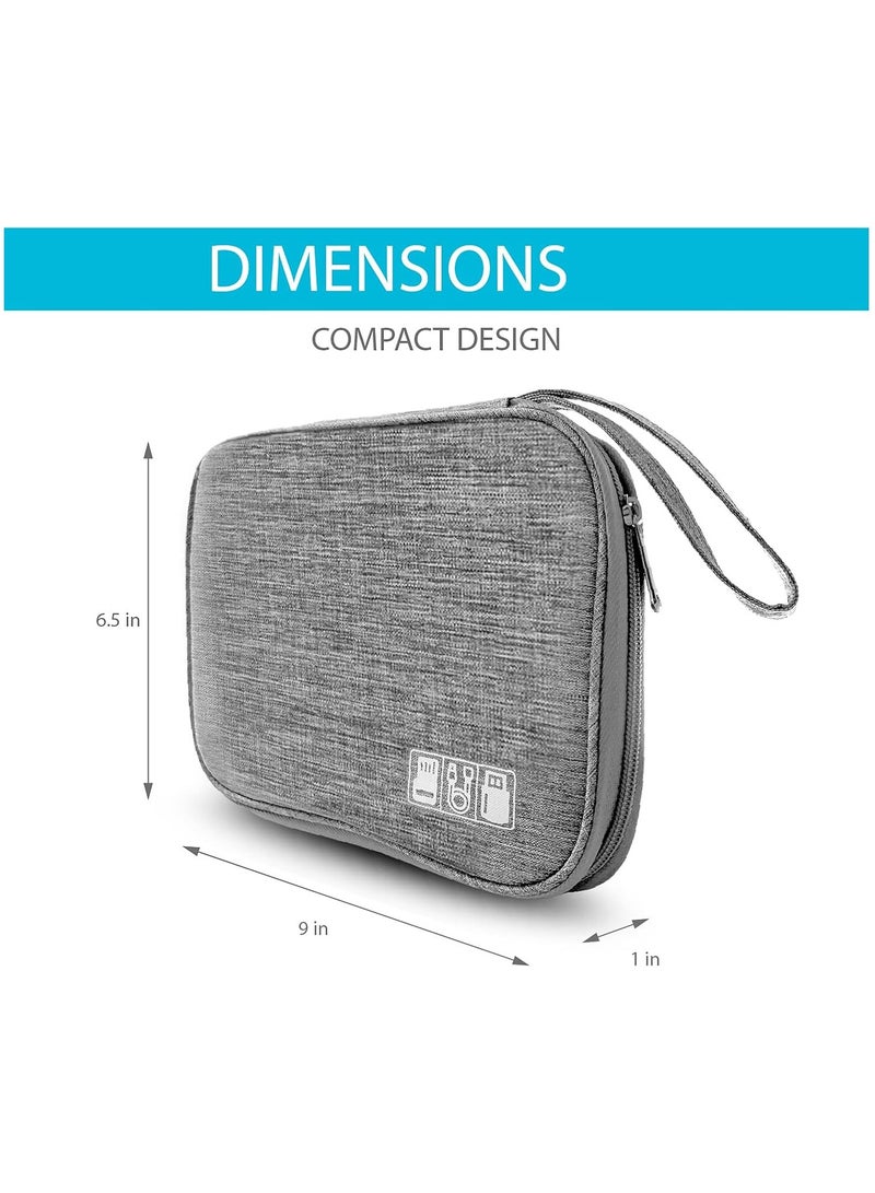 يوميم منظم شاحن الأجهزة الإلكترونية - حقيبة كابلات السفر للأسلاك والشواحن وملحقات التكنولوجيا - Image 3