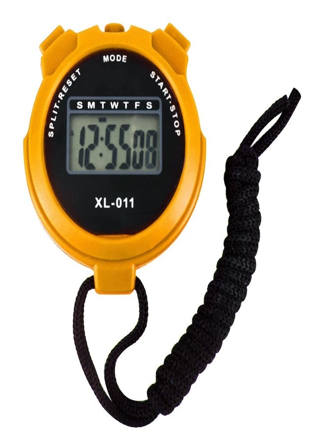 STARFLYER Multifunctional Stopwatch Sports Stopwatch Timer Student Competition Running Training Stopwatch Durable. (Yellow) - Image 1