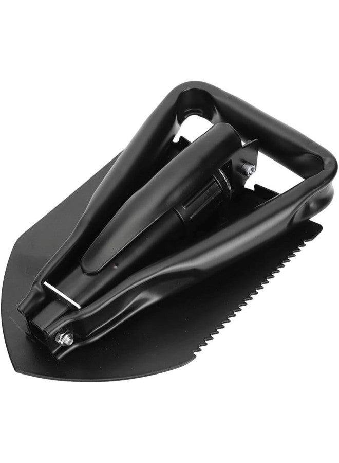 klarako Portable Folding Shovel Multi?Purpose Collapsible Spade Entrenching Tool Large for Camping Leisure Climbing Weekend Farm - Image 2