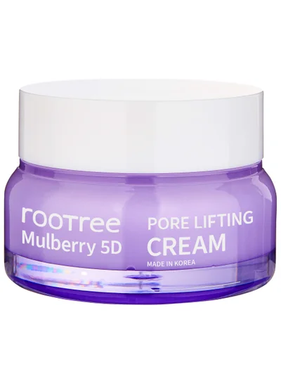 rootree Mulberry 5D Pore Lifting Cream - Anti Aging Korean Skincare, Wrinkle Improvement, Nourishing and Revitalising, Vegan & Cruelty Free