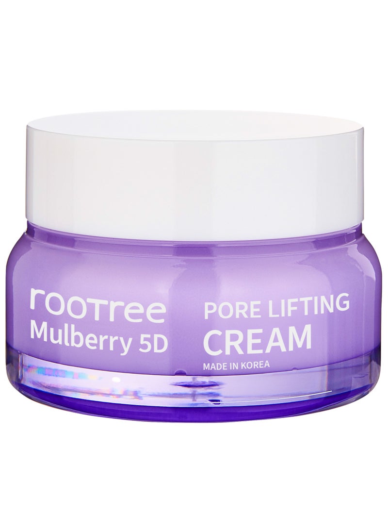 rootree - Mulberry 5D Pore Lifting Cream - Anti Aging Korean Skincare, Wrinkle Improvement, Nourishing and Revitalising, Vegan & Cruelty Free - Image 1