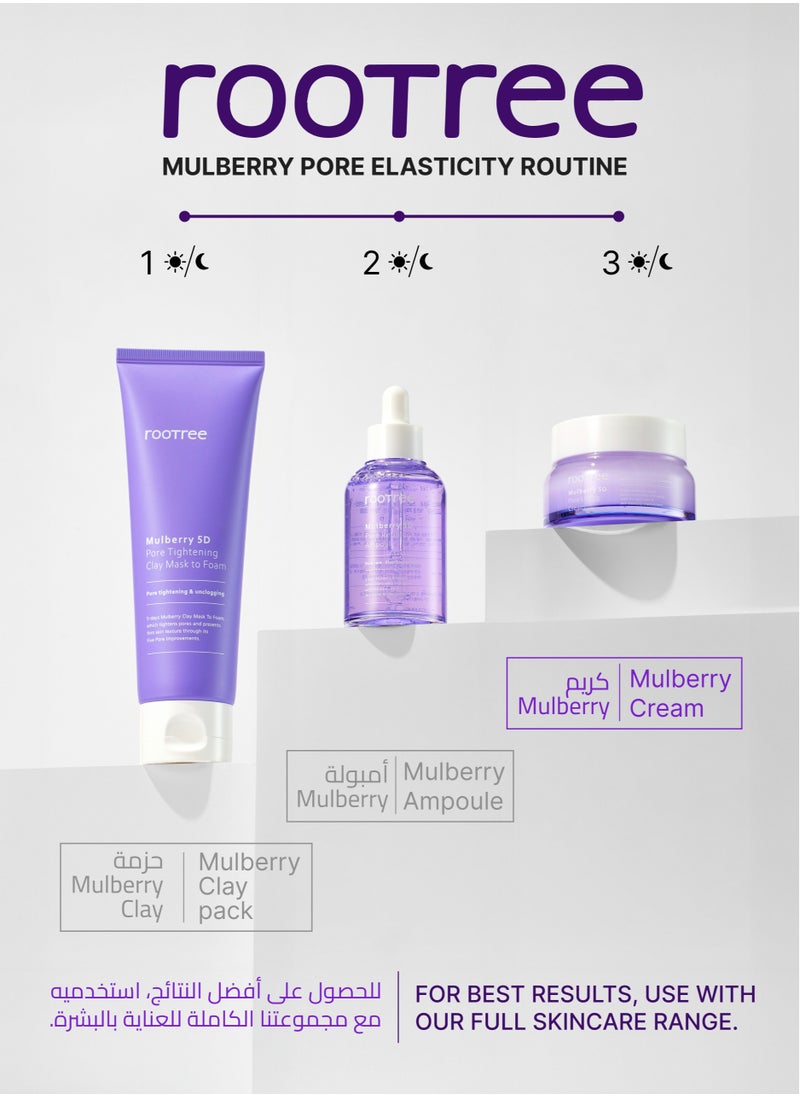 rootree - Mulberry 5D Pore Lifting Cream - Anti Aging Korean Skincare, Wrinkle Improvement, Nourishing and Revitalising, Vegan & Cruelty Free - Image 1