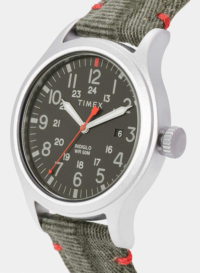 Timex Mens Quartz Watch, Analog Display and Textile Strap TW2R60900D7 - Image 4