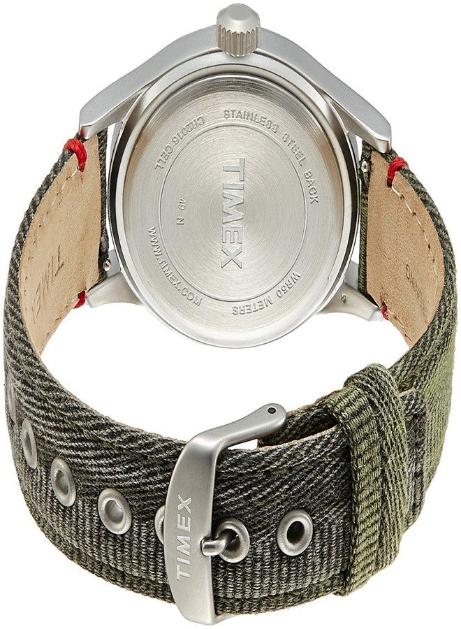Timex Mens Quartz Watch, Analog Display and Textile Strap TW2R60900D7 - Image 2
