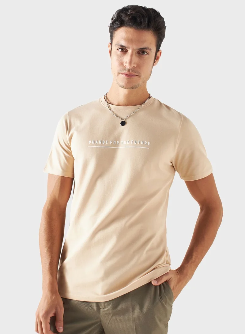 ايكونيك Crew Neck T-Shirt
