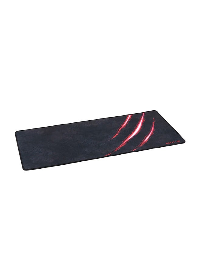 هافيت Gaming Mouse Pad, Mousepad With Edge Protection, 700 X 300 X 3 Mm, Black/Red - Image 4