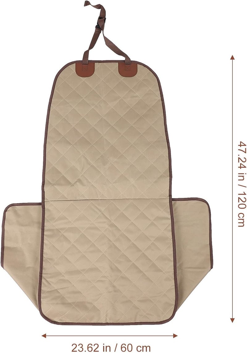 Waterproof Dog Car Seat Cover Pet Front Seat Mat Sturdy Protective Pad for Vehicle Travel - Image 2