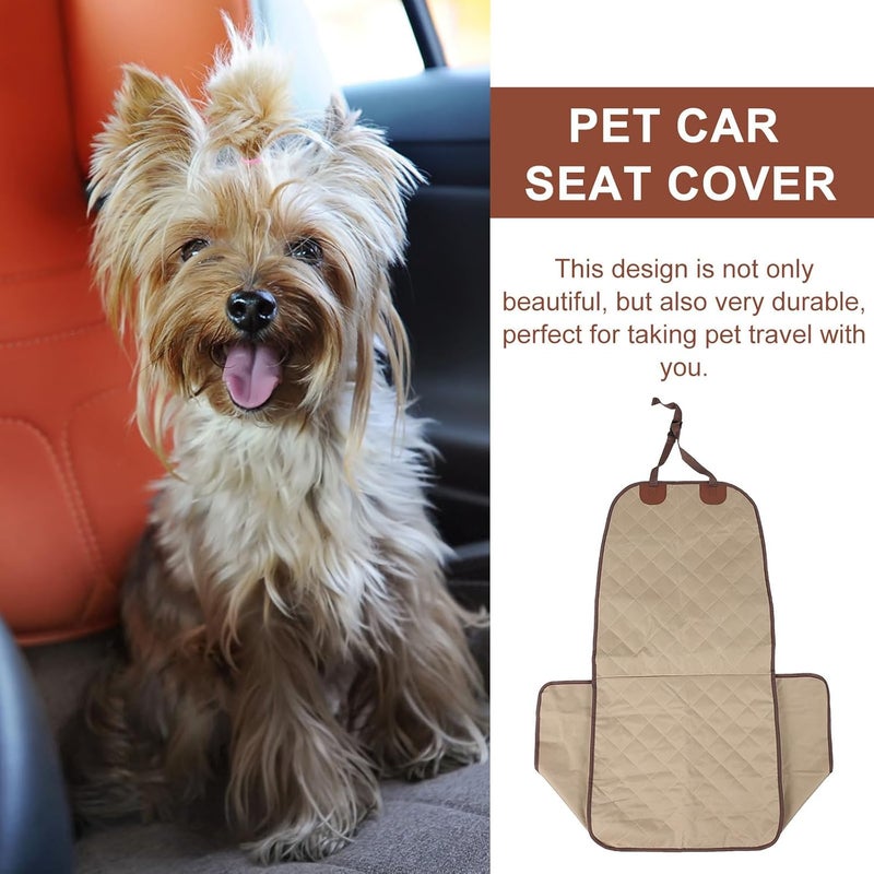 Waterproof Dog Car Seat Cover Pet Front Seat Mat Sturdy Protective Pad for Vehicle Travel - Image 3