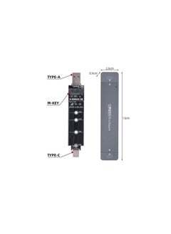 Generic To NVME M-key M.2 NGFF SATA SSD PCBA Case Combo Type-C & USB3.0 RTL9210B Chipset 2280 / 2260 / 2242 /2230 mm Adapter with hard disk NVMe 1TB  - Image 5