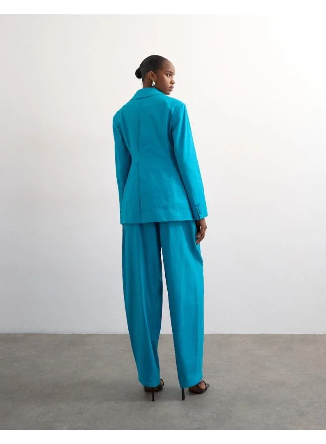 TOPSHOP Casual High Rise Flared Trousers