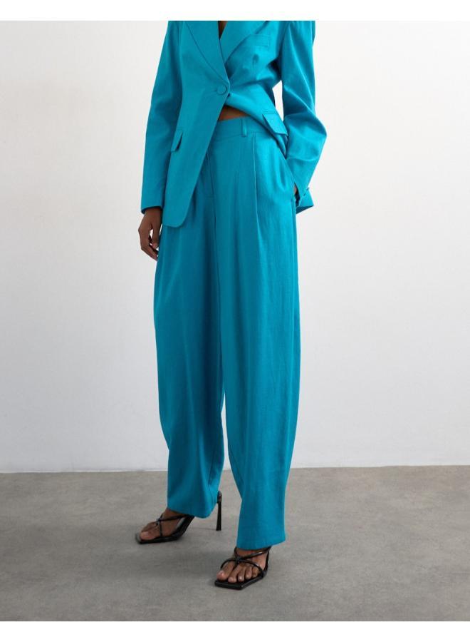 TOPSHOP Casual High Rise Flared Trousers - Image 3