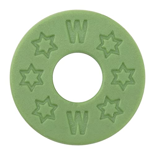 Yootones 20Pcs Yootones Guitar Strap Locks Silicone Strap Locks Rubber Guitar Strap Blocks Compatible with Guitar Protect (Green) - Image 2
