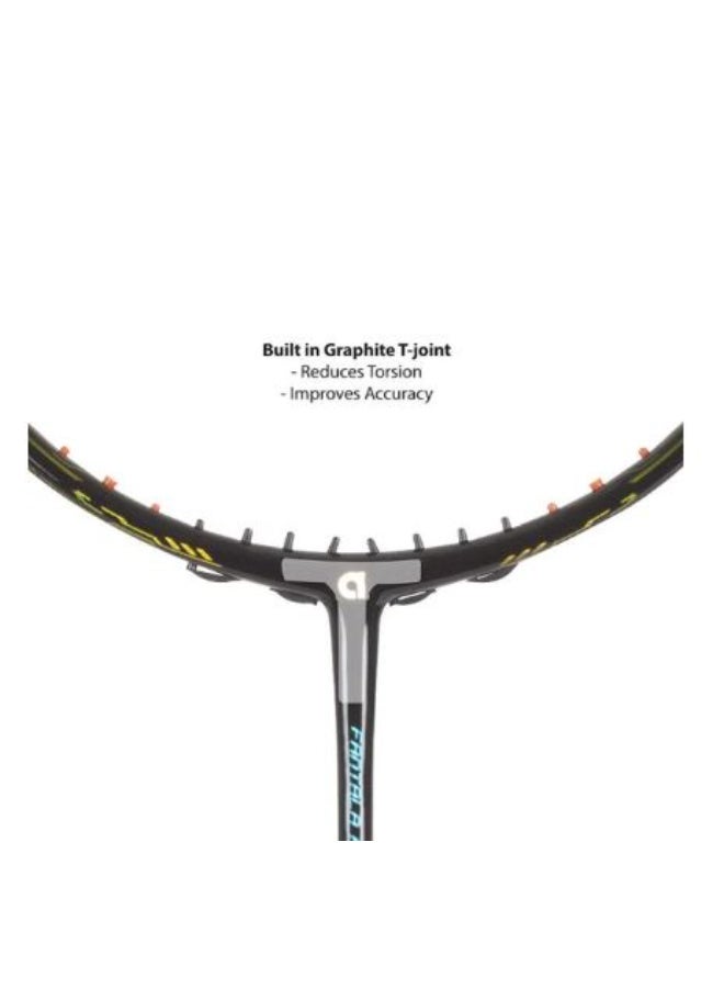 Apacs Fantala Pro 101 Badminton Racket, Black, 3U – High Power Graphite Frame, Professional Performance, Fast Swing Speed & Precision Control for Competitive Play - Image 4