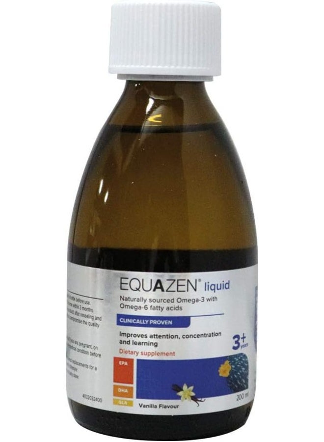 Equazen Omega 6 Fatty Acids For 3+ Years Liquid 200 ML
