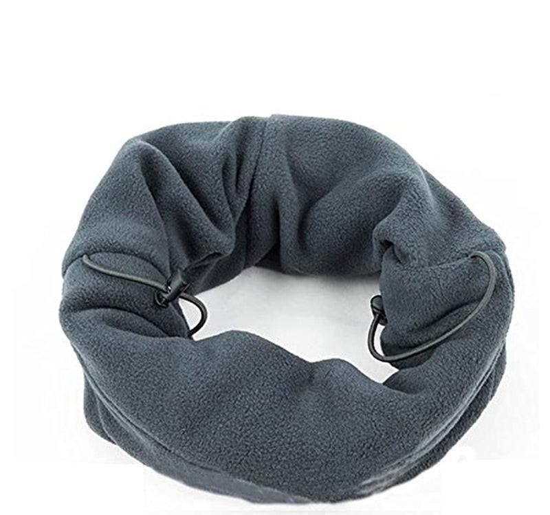 Aadikart Cotton Unisex Fleece Cap (Grey Fleece_Grey_Free Size) - Image 4