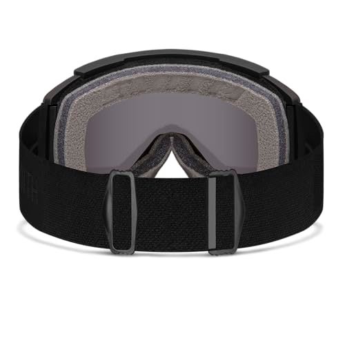 SMITH Squad XL Goggles with ChromaPop Lens – Performance Snowsports Goggles with Replaceable Lens for Skiing & Snowboarding – for Men & Women with Larger Faces – Blackout + Sun Black - Image 5