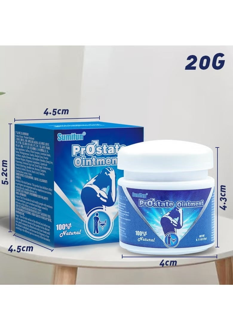 سوميفون كريم تحسين البروستاتا للرجال لتقليل التبول المتكرر للعناية بصحة الرجال، 20 جرام - Image 1