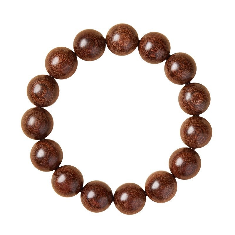 سوار خشب الصندل الحريري الذهبي الطبيعي - Image 5