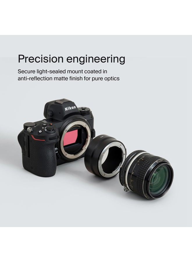 Urth Lens Mount Adapter: Compatible for Nikon F Lens to Nikon Z Camera Body - Image 4