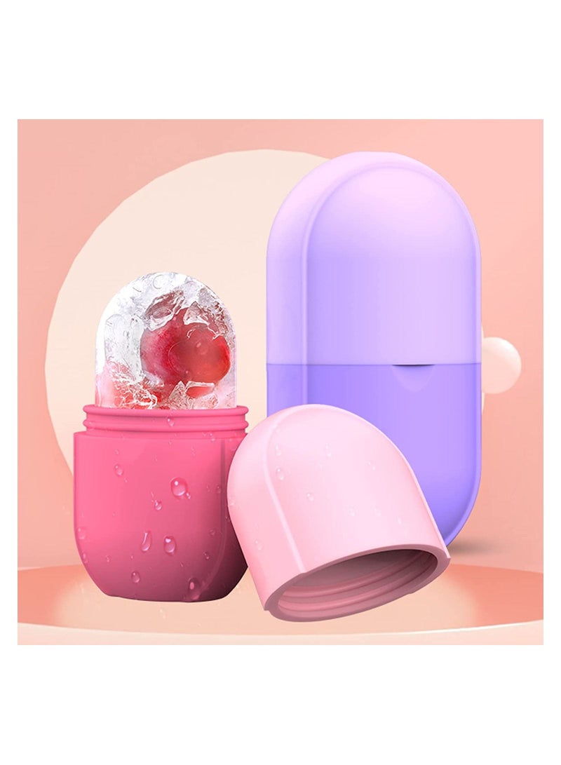 ORiTi Facial Ice Roller Mold Holder for Face Eyes Reusable Face Ice Roller Mould Tighten and Shrink Pores Brighten Skin Eye Puffiness Treatment - Image 5