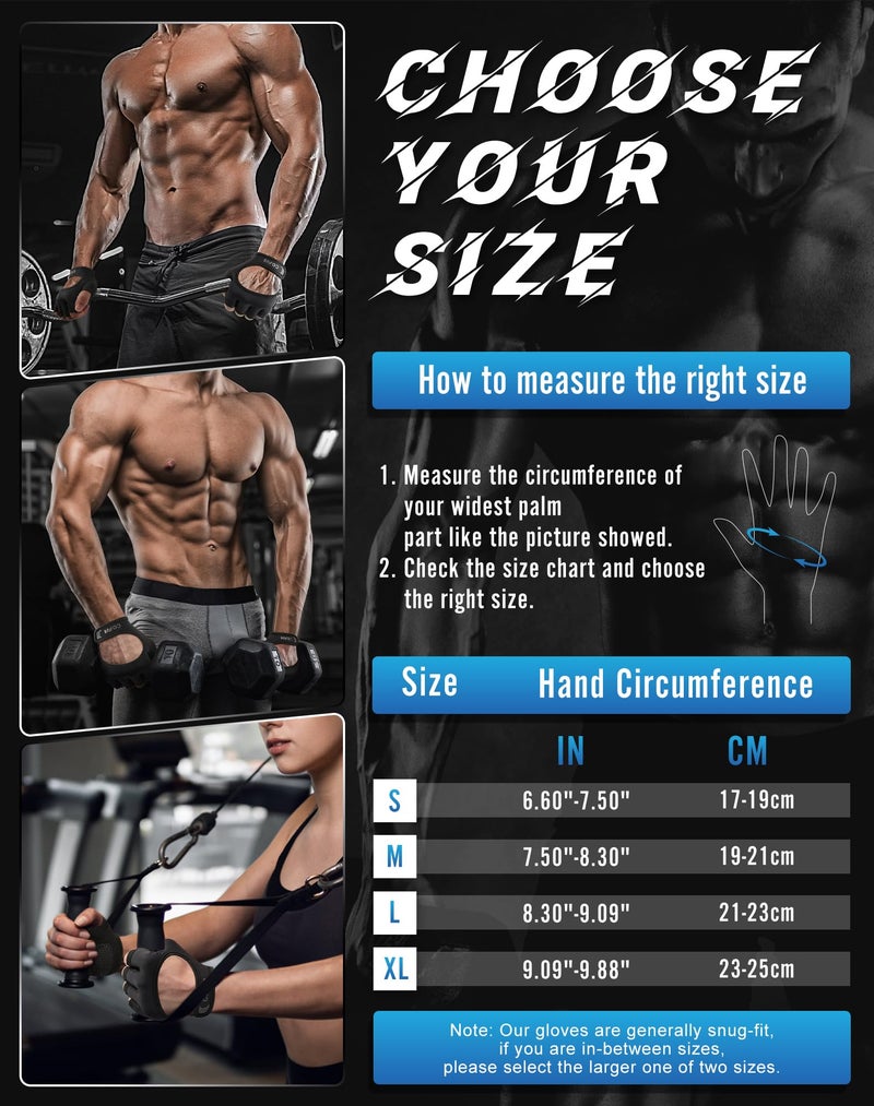 COFIT Breathable Workout Gloves, Antislip Weight Lifting Gym Gloves for Men Women, Superior Grip & Palm Protection for Weightlifting, Fitness, Exercise, Training - Image 5