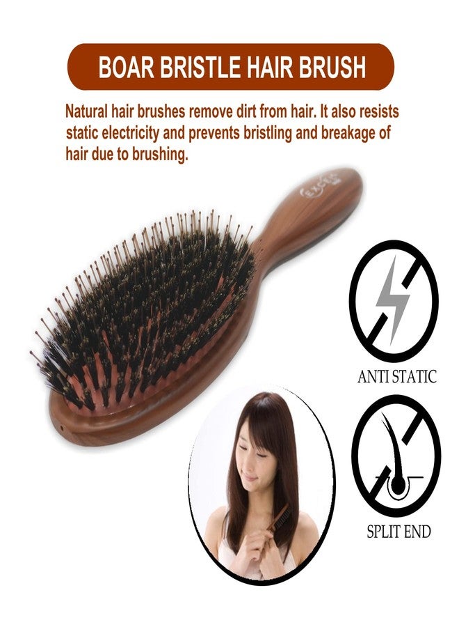 VESS Excel Mix Cushion Hair Brush EXC-1500 9 Row Round Type-English User Manual included-Made in Japan - Image 4