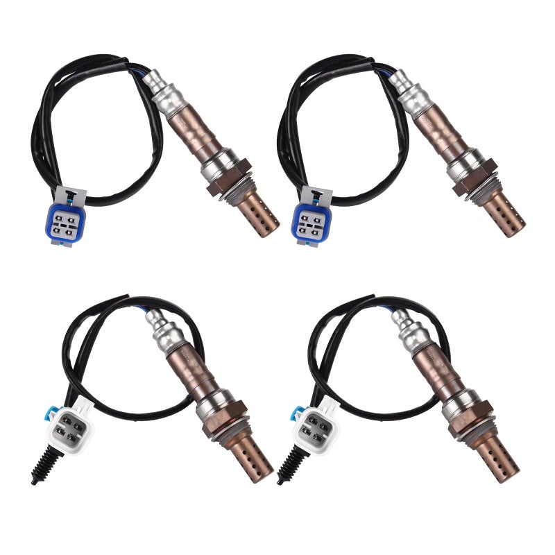 BLPextrm Oxygen O2 Sensor Upstream and Downstream Fits for Chevy Avalanche Suburban Silverado 1500 2500 3500HD Tahoe for GMC Sierra Yukon XL 20082012 48 53 60 62L Replace 2344668 2344256 4PCS - Image 2