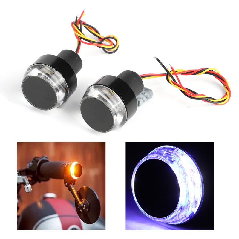 Handlebar Light 4W Aluminum Alloy Motorcycle LED Indicator - Compact High Brightness Handle Bar Lamp for Night Riding Safety - Image 5