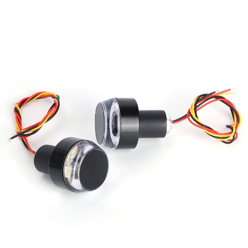 Handlebar Light 4W Aluminum Alloy Motorcycle LED Indicator - Compact High Brightness Handle Bar Lamp for Night Riding Safety - Image 1