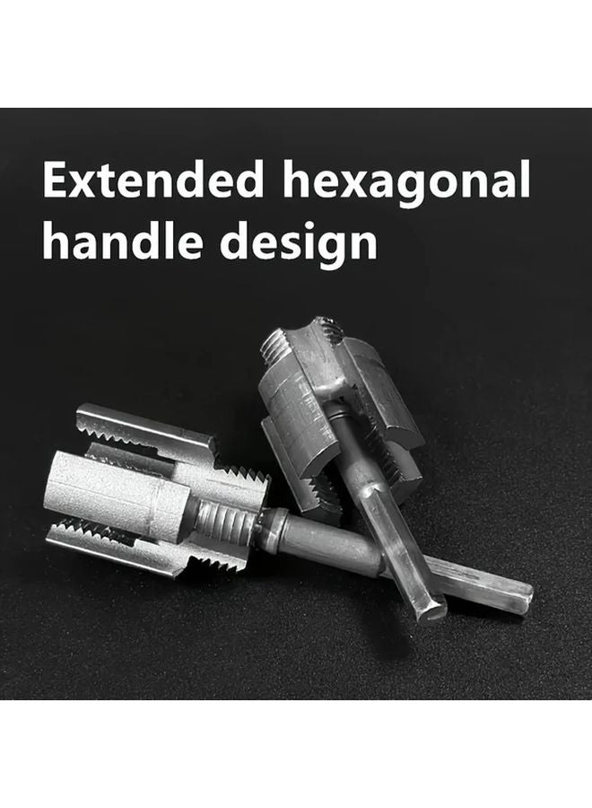 1 2 Inch PPR Pipe Threader Set With Taps And Dies For Internal External Thread Cutting - Image 4